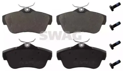 Комплект тормозных колодок, дисковый тормоз SWAG купить